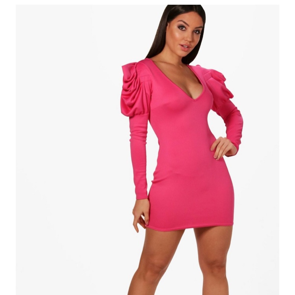 Puff Sleeve Dress